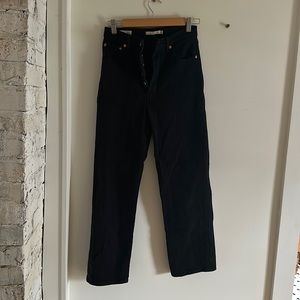 Levi’s rib cage straight jeans
